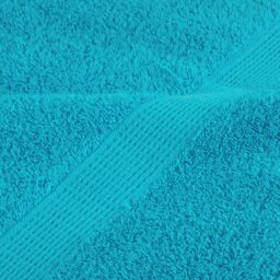Berkfield Home 12 Piece Premium Towel Set SOLUND Turquoise 600 gsm in Blue - thumbnail 6