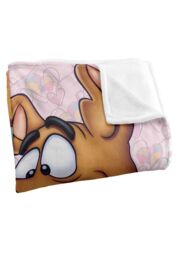 Warner Brothers Scooby Doo Officially Licensed Silky Touch Super Soft Throw Blanket 152 x 127 cm in White - thumbnail 3