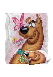 Warner Brothers Scooby Doo Officially Licensed Silky Touch Super Soft Throw Blanket 152 x 127 cm in White - thumbnail 2