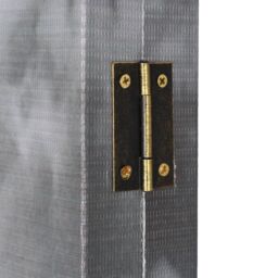 Berkfield Home Folding Room Divider 200x170 cm London Bus Black & White - thumbnail 5