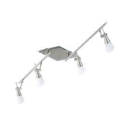 Netlighting Diama On Linear Bar G9 4 Light G9 NickelPolished Chrome in Grey - thumbnail 1