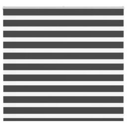 Berkfield Home Zebra Blind Black 155x100 cm Fabric Width 150.9 cm Polyester - thumbnail 2
