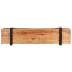 Berkfield Home TV Cabinet 160x40x40 cm Solid Acacia Wood in Brown - Size: 160 x 40 x 40 cm - thumbnail 3