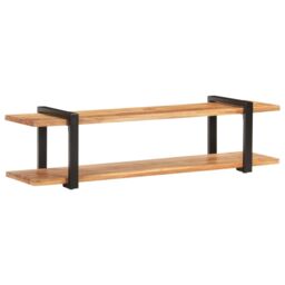 Berkfield Home TV Cabinet 160x40x40 cm Solid Acacia Wood in Brown - Size: 160 x 40 x 40 cm - thumbnail 6