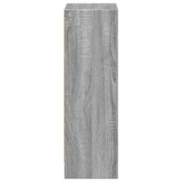 Berkfield Home Bookcase Grey Sonoma 40x24x76 cm Engineered Wood - Size: 40 x 24 x 76 cm - thumbnail 5