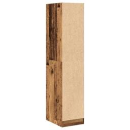 Berkfield Home Elegant Apothecary Cabinet Old Wood 30x41x144.5 cm Engineered Wood in Brown - thumbnail 7