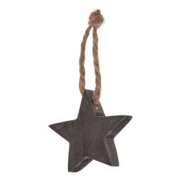 Lemon Pavilion Furniture and Decor Star Hanging Decorations (Pack of 90), Wood, L8 x W12 x H35 cm, Brown - thumbnail 4