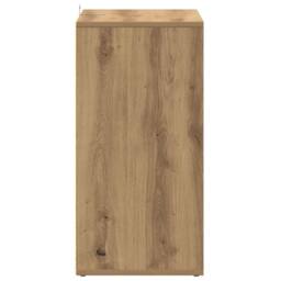 Berkfield Home Shoe Cabinet Artisan Oak 60x35x70 cm Engineered Wood in Brown - Size: 60 x 35 x 70 cm - thumbnail 6