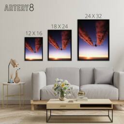 "Artery8 US Military USAF C 141 Starlifter Aircraft Framed Canvas Wall Art Print - Size: W12"" x H16""" - thumbnail 4