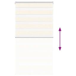 Berkfield Home Zebra Blind Marble Beige 70x150 cm Fabric Width 65.9 cm Polyester - thumbnail 5