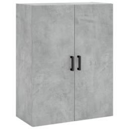 Berkfield Home Highboard Concrete Grey 69.5x34x180 cm Engineered Wood - thumbnail 5