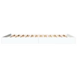Berkfield Home Bed Frame without Mattress White 160x200 cm Engineered Wood - thumbnail 5