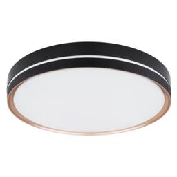 Netlighting Manni Semi Ceiling Light Black 48.5cm LED Dimmable 2700-6500K Remote - thumbnail 2