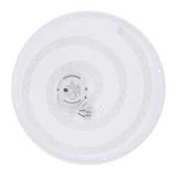 Netlighting Manni Semi Ceiling Light Black 48.5cm LED Dimmable 2700-6500K Remote - thumbnail 5