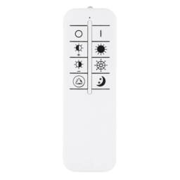 Netlighting Manni Semi Ceiling Light Black 48.5cm LED Dimmable 2700-6500K Remote - thumbnail 6