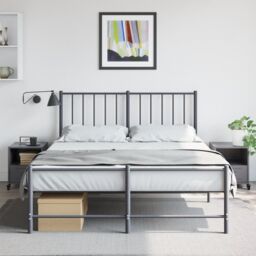 Berkfield Home Bedside Cabinets 2 pcs Anthracite 36x39x43.5 cm Steel in Black - thumbnail 3