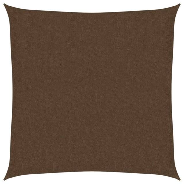 Berkfield Home Sunshade Sail 160 g/m¬≤ Brown 3x3 m HDPE - image 1