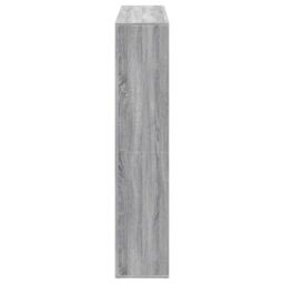 Berkfield Home Book Cabinet Grey Sonoma 137.5x29x137.5 cm Engineered Wood - thumbnail 6