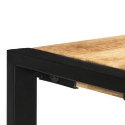 Berkfield Home Beautiful Console Table 110x35x76 cm Solid Mango Wood in Brown - Size: 110 x 35 x 76 cm - thumbnail 4