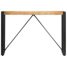 Berkfield Home Beautiful Console Table 110x35x76 cm Solid Mango Wood in Brown - Size: 110 x 35 x 76 cm - thumbnail 3