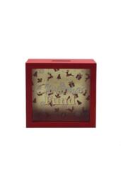 KDMD Christmas Money Box by Leonardo in Red - thumbnail 2