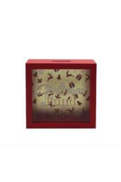 KDMD Christmas Money Box by Leonardo in Red