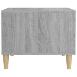 Berkfield Home Sturdy Coffee Tables 2 pcs Grey Sonoma 50x50x40 cm Engineered Wood - Size: 50 x 50 x 40 cm - thumbnail 9