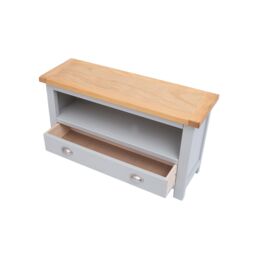 Cabinet Bits Argenta Light Grey 1 Drawer TV Cabinet Chrome Cup Handle - thumbnail 4