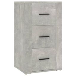 Berkfield Home Sideboard Concrete Grey 40x33x70 cm Engineered Wood - Size: 40 x 33 x 70 cm - thumbnail 2