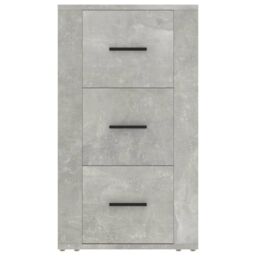 Berkfield Home Sideboard Concrete Grey 40x33x70 cm Engineered Wood - Size: 40 x 33 x 70 cm - thumbnail 3