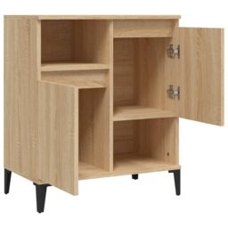 Berkfield Home Sideboard Sonoma Oak 60x35x70 cm Engineered Wood in Brown - Size: 60 x 35 x 70 cm - thumbnail 6