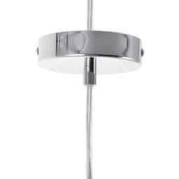 Wyld and Coco Amber Tinted Glass Pendant Light Gold Globe - thumbnail 7