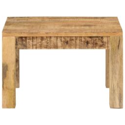 Berkfield Home Coffee Table 55x55x35 cm Solid Wood Mango in Brown - Size: 55 x 55 x 35 cm - thumbnail 3