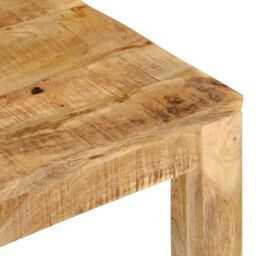 Berkfield Home Coffee Table 55x55x35 cm Solid Wood Mango in Brown - Size: 55 x 55 x 35 cm - thumbnail 6
