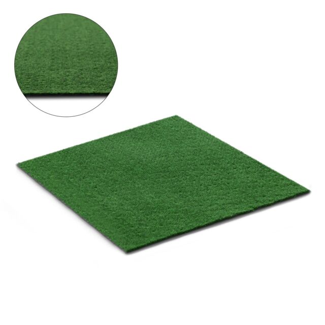 RugsX Artificial Grass Patio Rug in Green - Size: 133 cm x 750 cm - image 1