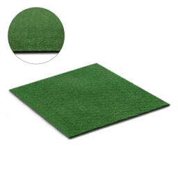 RugsX Artificial Grass Patio Rug in Green - Size: 133 cm x 750 cm