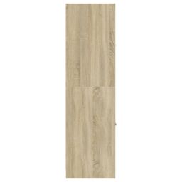 Berkfield Home Apothecary Cabinet Sonoma Oak 30x41x144.5 cm Engineered Wood in Brown - thumbnail 6