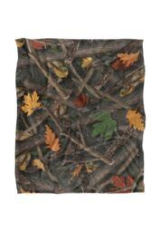 JQ Licensing James Piazza Hunter'S Camo Pattern Silky Touch Super Soft Throw Blanket 152 X 127 cm in White - thumbnail 1
