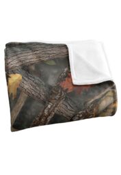 JQ Licensing James Piazza Hunter'S Camo Pattern Silky Touch Super Soft Throw Blanket 152 X 127 cm in White - thumbnail 3