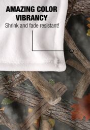 JQ Licensing James Piazza Hunter'S Camo Pattern Silky Touch Super Soft Throw Blanket 152 X 127 cm in White - thumbnail 4