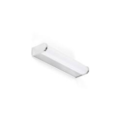Netlighting Tide 30cm Bathroom Over Mirror Light Chrome 3000K IP44 in Grey