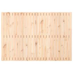 Berkfield Home Wall Headboard 159.5x3x110 cm Solid Wood Pine in Natural - thumbnail 4