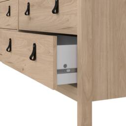 Wyld Haus Barcelona Natural Oak Double Dresser 8 Drawers - thumbnail 8