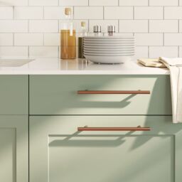 Berkfield Home Cabinet Handles 20 pcs Bronze 192 mm Stainless Steel in Brown - thumbnail 1
