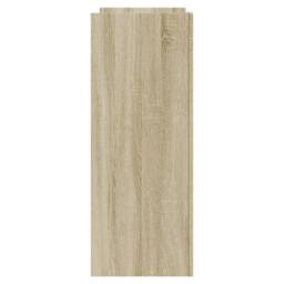 Berkfield Home Classic Console Table Sonoma Oak 100x35x90 cm Engineered Wood in Light Brown - Size: 100 x 35 x 90 cm - thumbnail 5