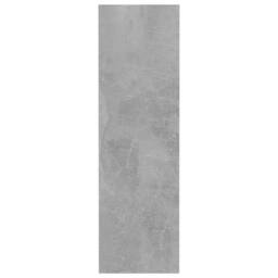 Berkfield Home Wall Shoe Cabinet Concrete Grey 60x18x60 cm Engineered Wood - Size: 60 x 18 x 60 cm - thumbnail 5