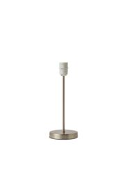 ValueLights Charlie Modern Stem Brushed Chrome Table Lamp Base in Metallic Silver - thumbnail 7
