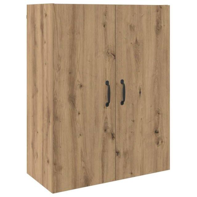 Berkfield Home Hanging cabinet Artisan oak 69.5 x 34 x 90 cm Engineered wood in Brown - image 1