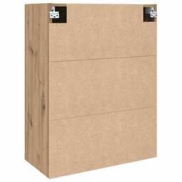 Berkfield Home Hanging cabinet Artisan oak 69.5 x 34 x 90 cm Engineered wood in Brown - thumbnail 8