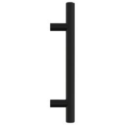 Berkfield Home Cabinet Handles 20 pcs Black 96 mm Stainless Steel - thumbnail 6